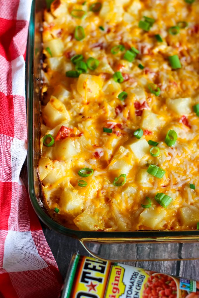 Spicy Cheesy Potatoes, yum!