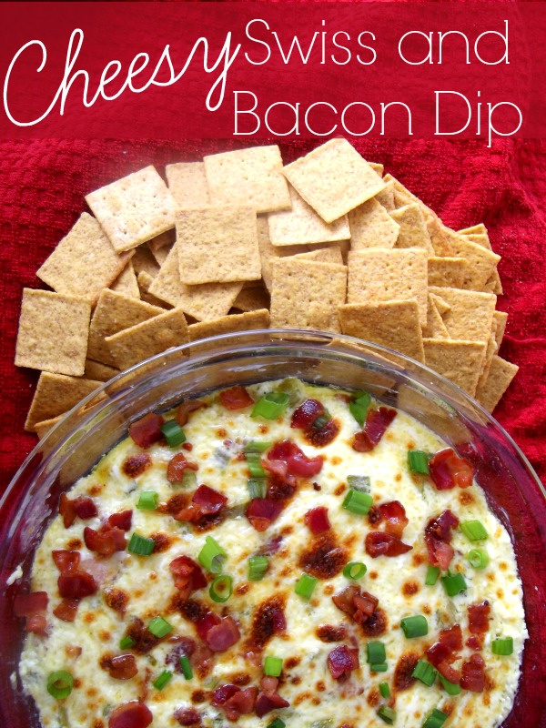 Swiss Cheese, Bacon, and Beer Dip - Clean and Scentsible