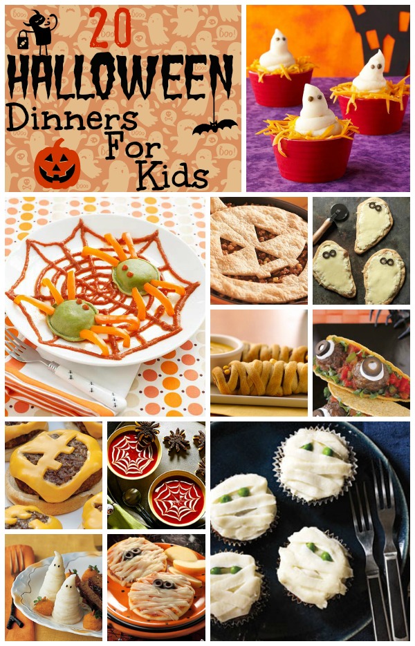 20 Halloween Dinners For Kids