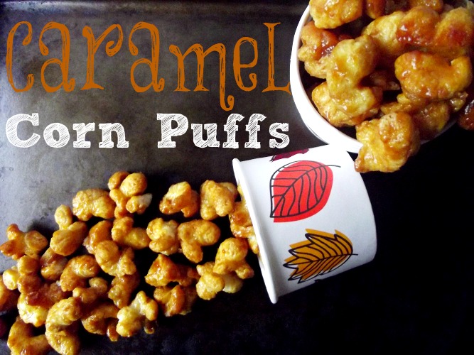 Caramel Corn Puffs