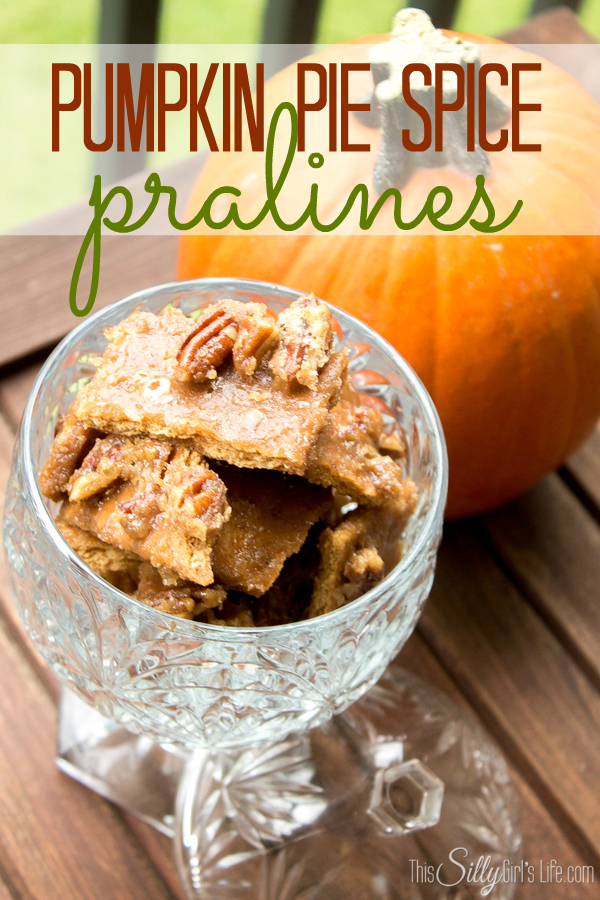 Pumpkin Pie Spice Pralines