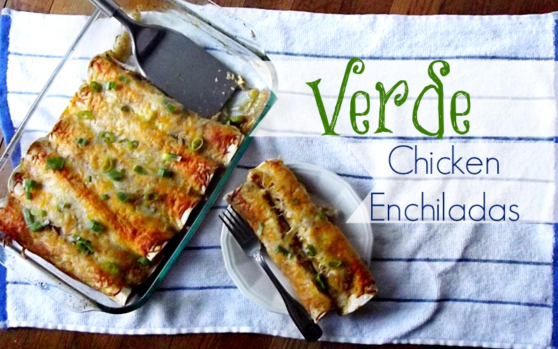 Verde Chicken Enchiladas #shop
