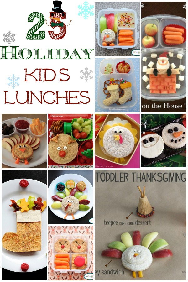25 Holiday Kids Lunches