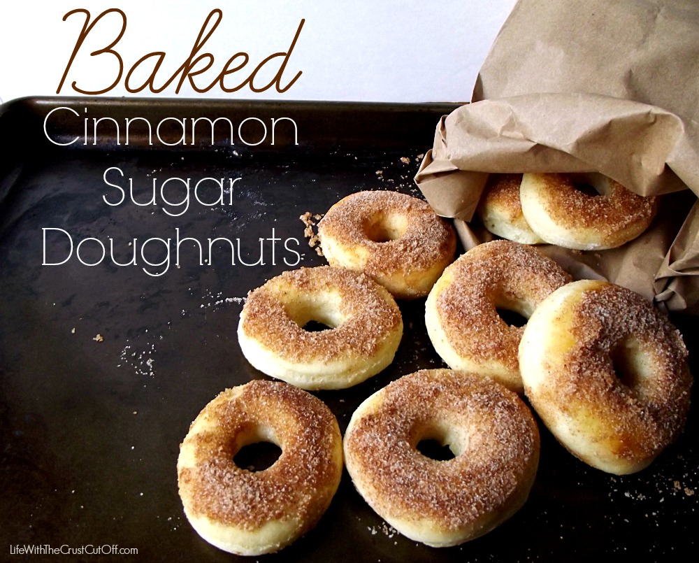 Baked Cinnamon Sugar Doughnuts