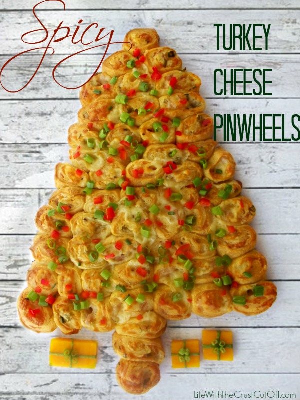 Spicy Turkey Cheese Pinwheels