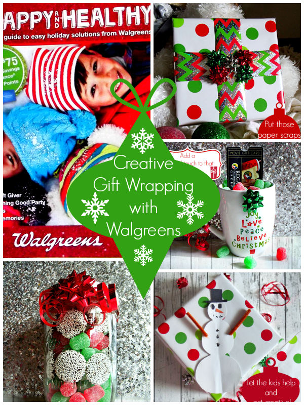 Creative Gift Wrapping With Walgreens #HappyAllTheWay #shop #cbias