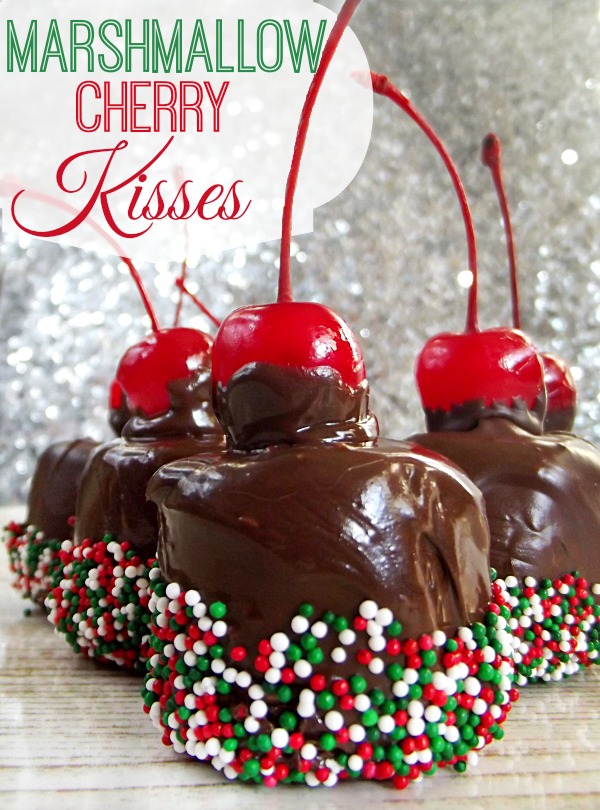 Marshmallow Cherry Kisses