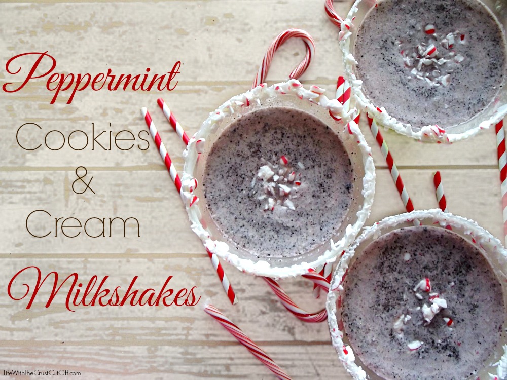 Peppermint Cookies & Cream Milkshakes #HolidayReady #shop #cbias