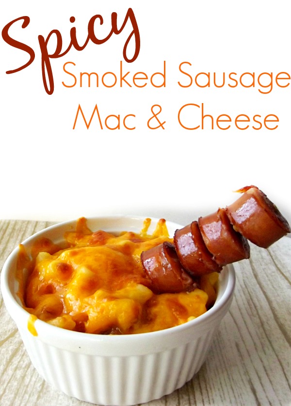 Spicy Smoked Sausage Mac & Cheese #HolidayReady, #shop, #cbias