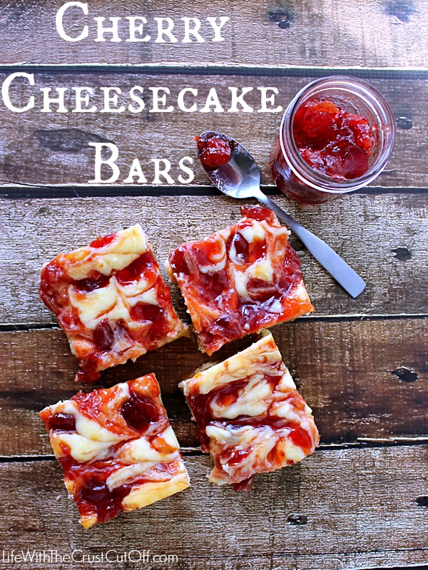 Cherry Cheesecake Bars