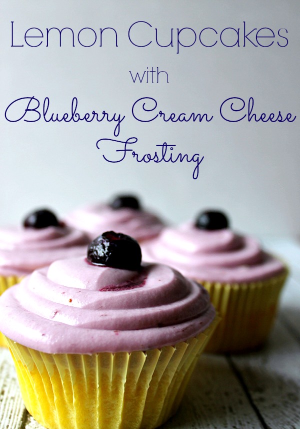 Lemon Cupcakes With Blueberry Cream Cheese Frosting1