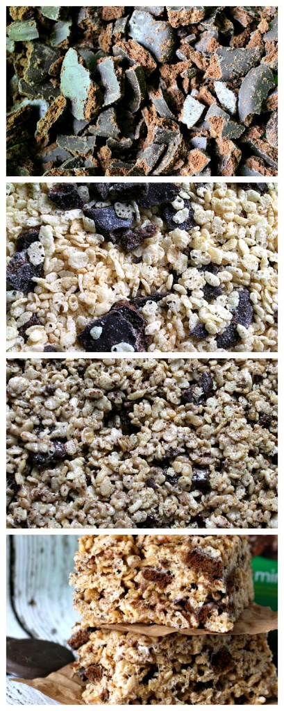 Thin Mint Rice Crispies