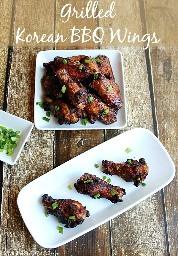 Grilled Korean BBQ Wings #whatsgrillin #CollectiveBias