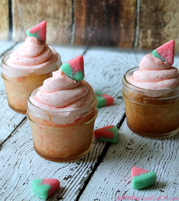 Watermelon Poke Cupcakes #KoolOff  #CollectiveBias
