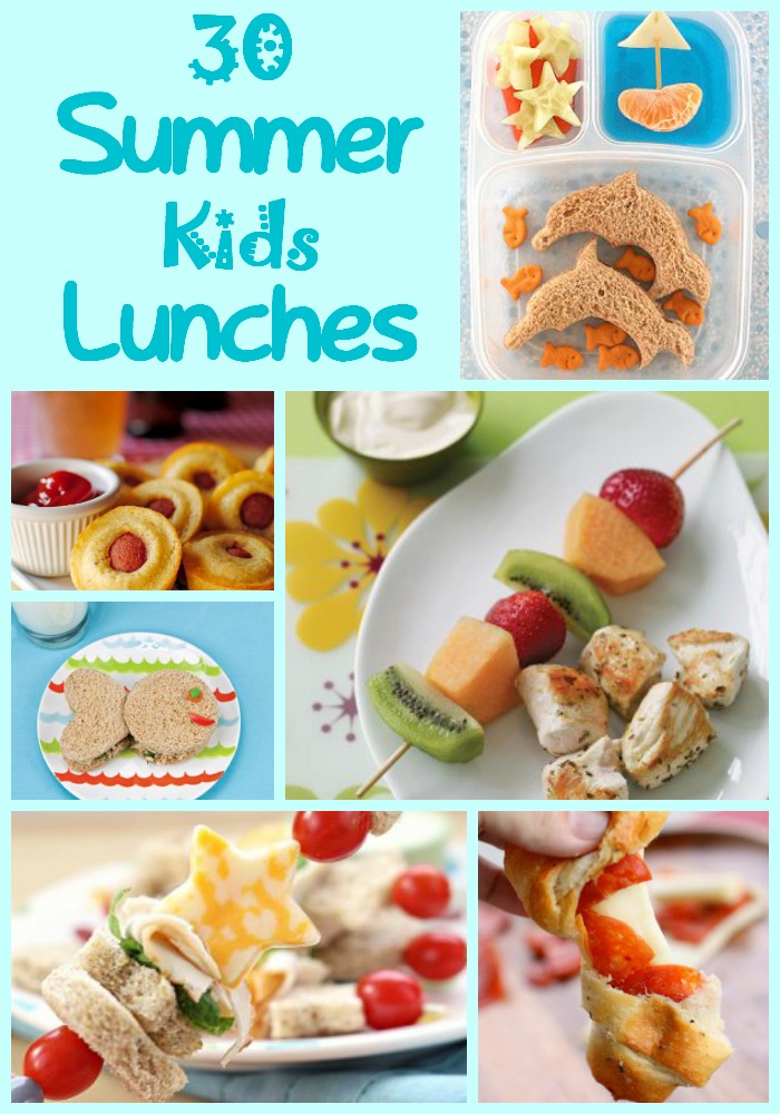 30 Summer Kids Lunches