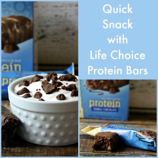 Quick Snack with Life Choice Protein Bars #BarNutrition #CollectiveBias