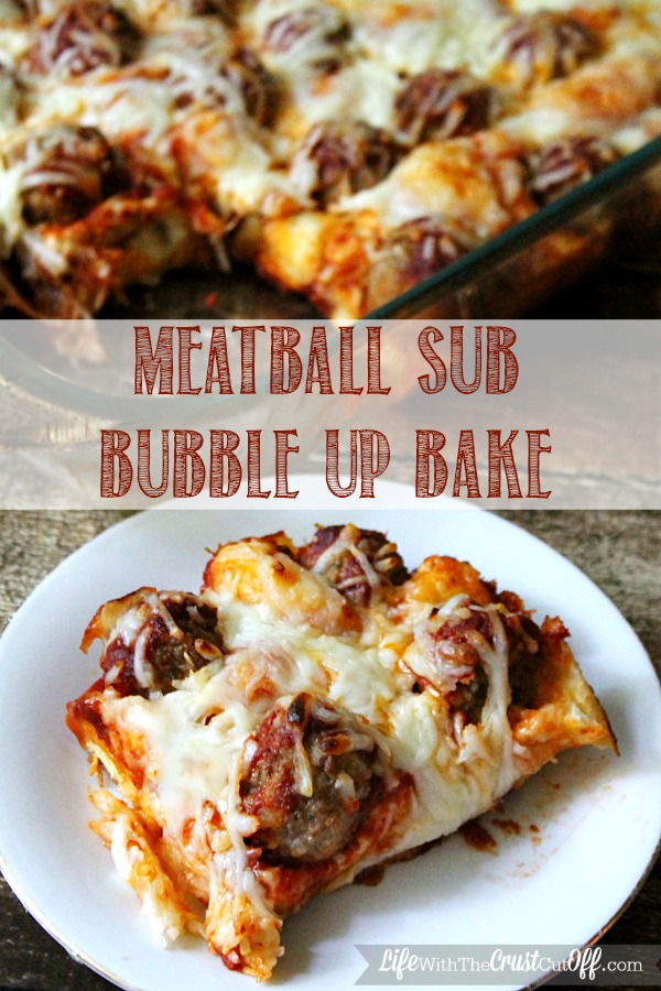 Meatball Sub Bubble Up Bake