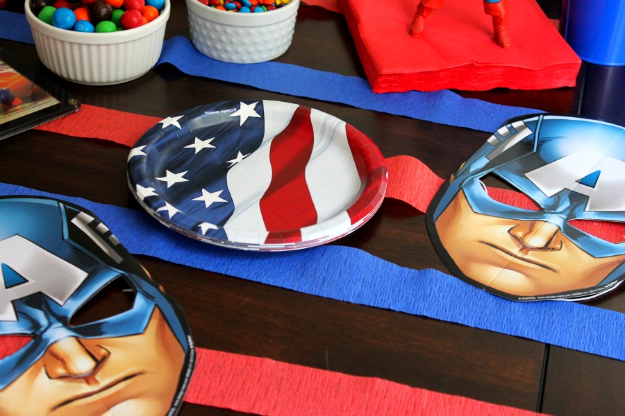 Captain America Party #HeroesEatMMs #CollectiveBias