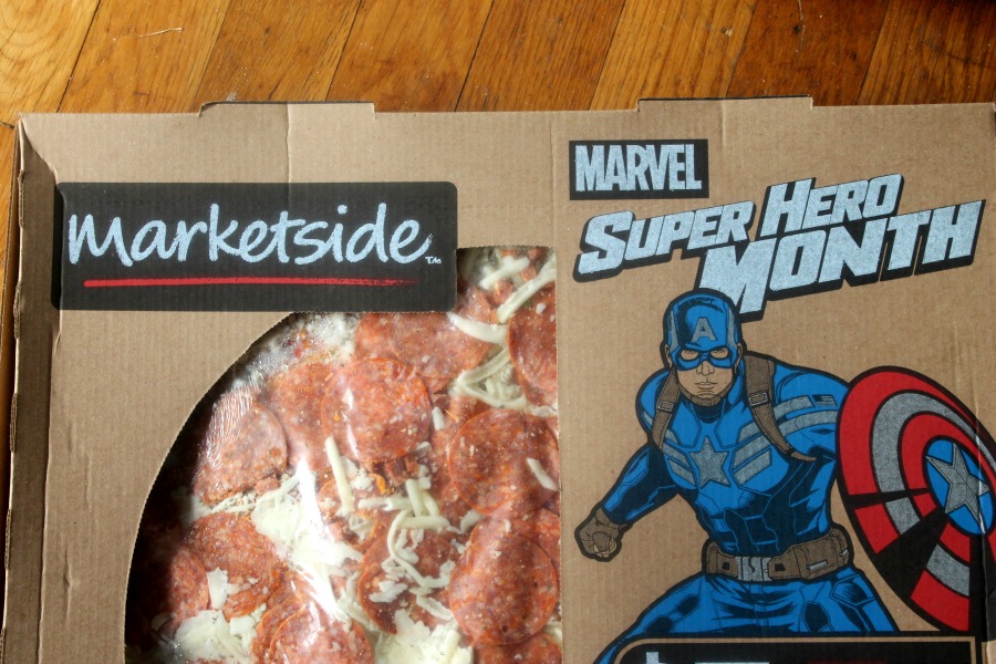 Captain America Pizza #HeroesEatMMs #CollectiveBias