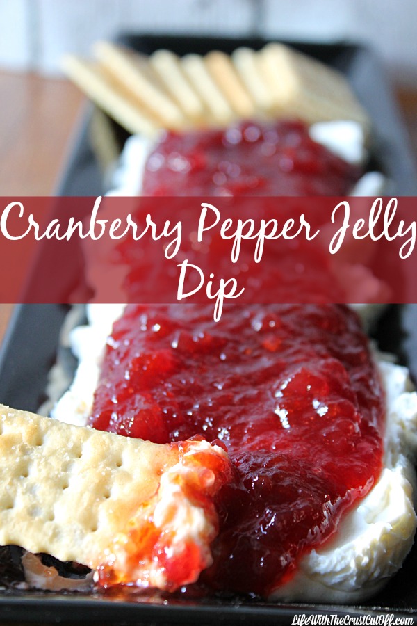 Cranberry Pepper Jelly Dip