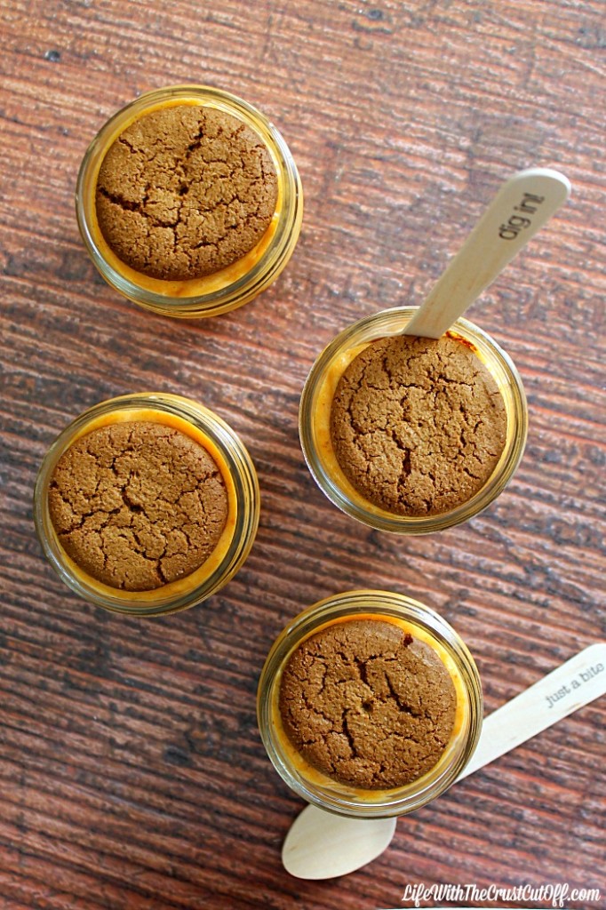 No Bake Pumpkin Cheesecakes