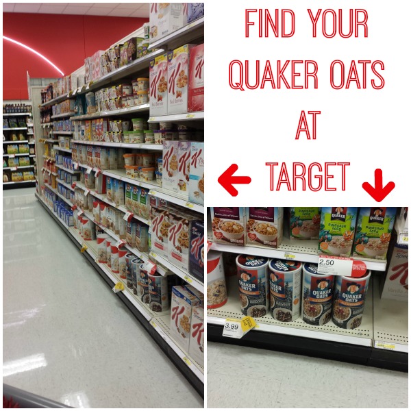 Find Your Quaker Oats at Target #QuakerUp #MyOatsCreation #CollectiveBias