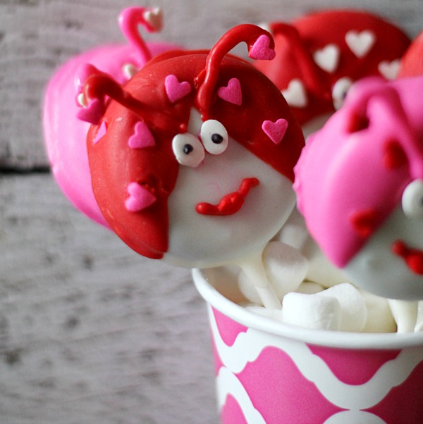 Cute Love Bug Pops