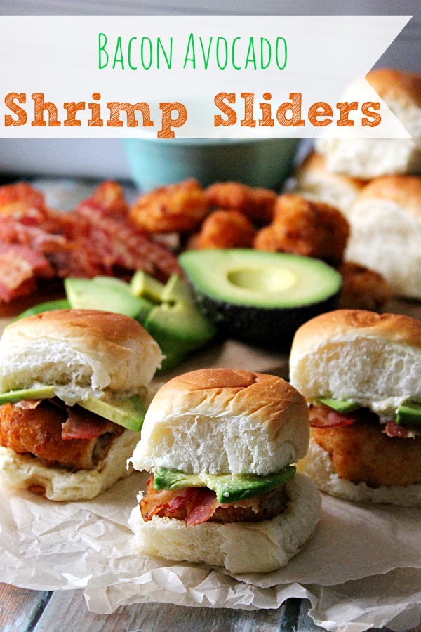 Bacon Avocado Shrimp Sliders #SamsClubSeafood #CollectiveBias