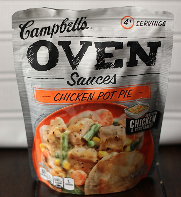 Campbell's Oven Sauces Chicken Pot Pie #CampbellsSauces
