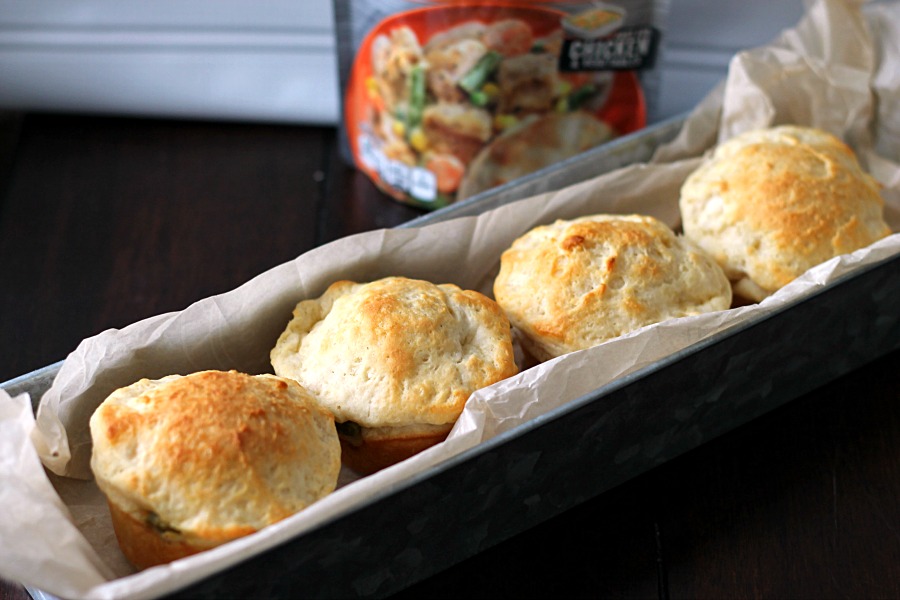 Chicken Pot Pies, yum! #CampbellsSauces