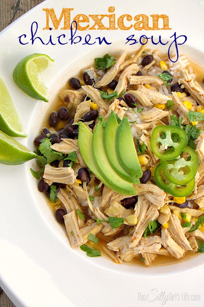 mexican chicken soup