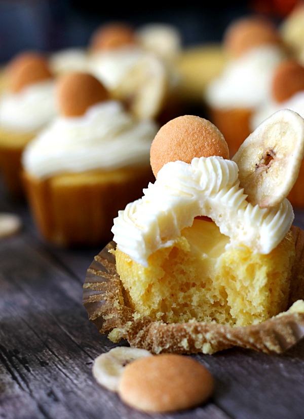 Banana Pudding Cupcake, yum!