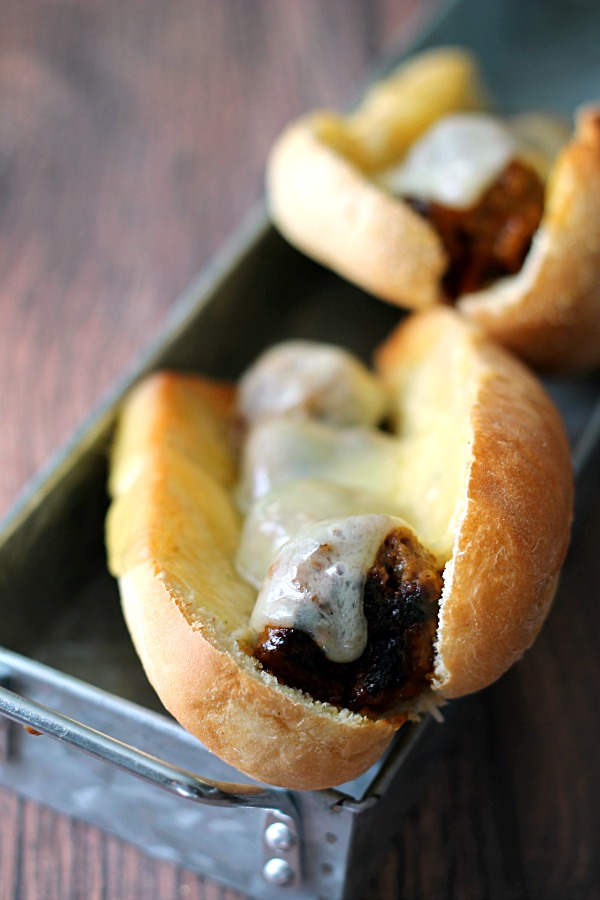 Easy French Onion Soup Meatball Subs #WeekNightHero #CollectiveBias