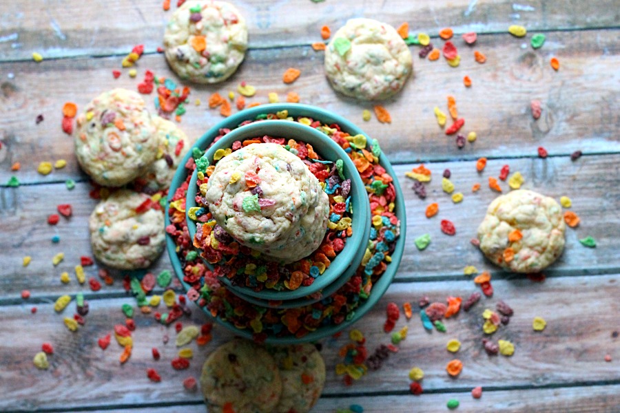 Fruity Pebble Cookies