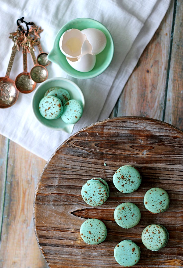 Robin's Eggs Macarons