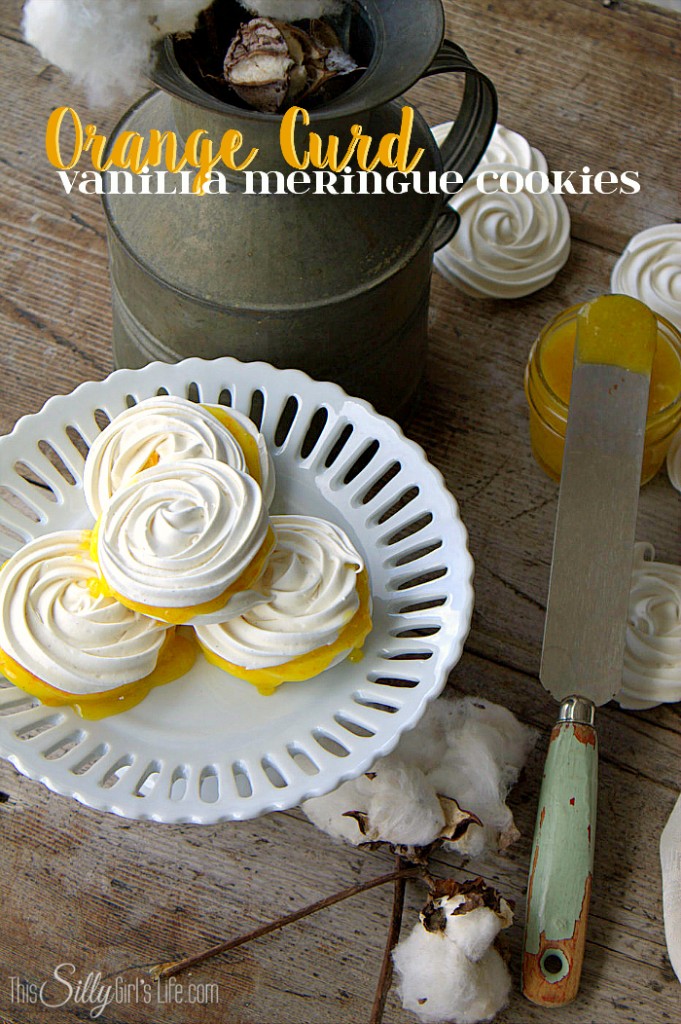 orange meringue cookies