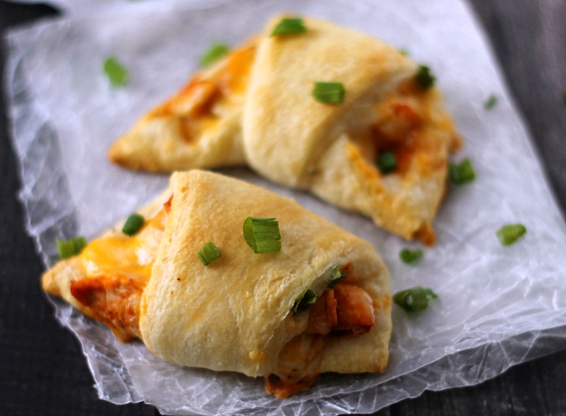 Buffalo Ranch Chicken Crescents