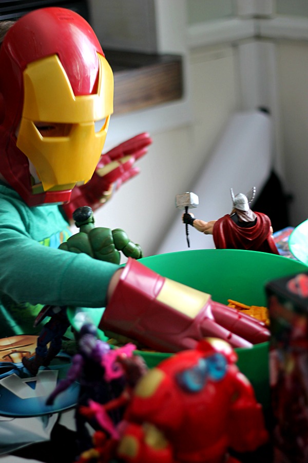 Iron Man grabbing a snack!  #AvengersUnite #CollectiveBias
