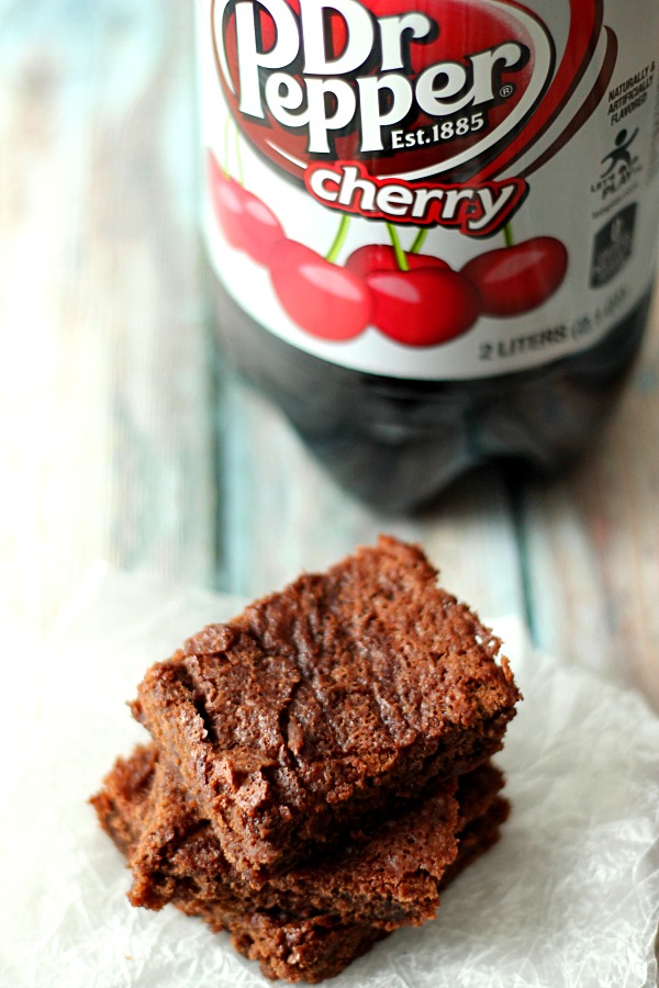 Dr. Pepper Cherry Brownies, yum! #ShareFunshine #CollectiveBias