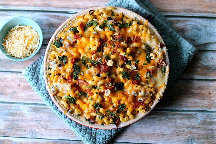 Bacon & Kale Mac and Cheese