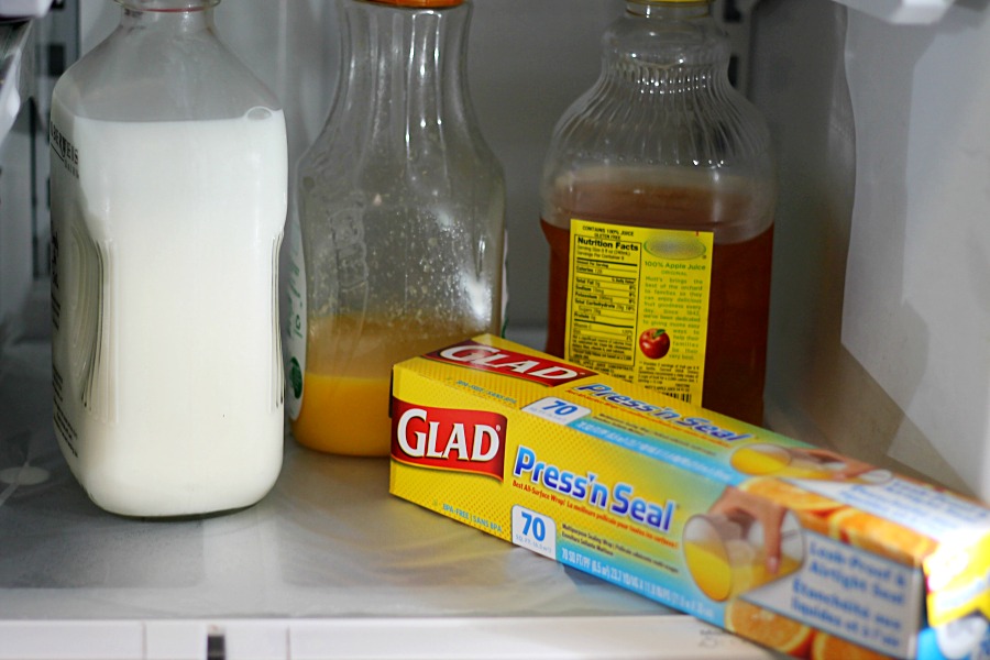 Press'n Seal in the Fridge