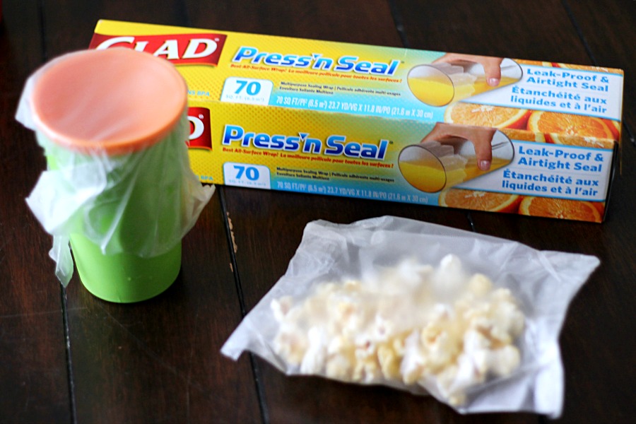 Kitchen Hacks Using Glad Press'n Seal Wrap - Keeping it Simple