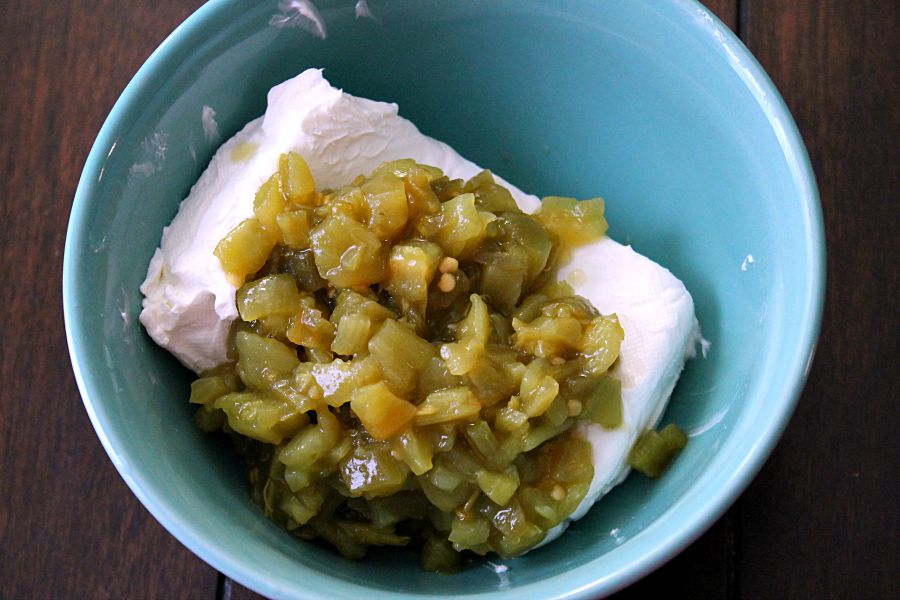 Green Chiles cream cheese