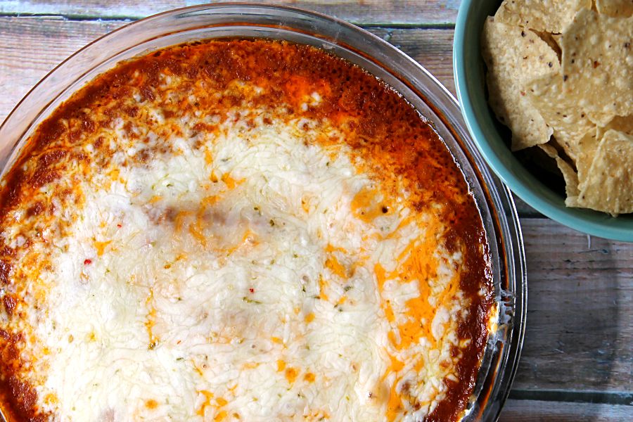 Spicy Cream Cheese Chili Dip