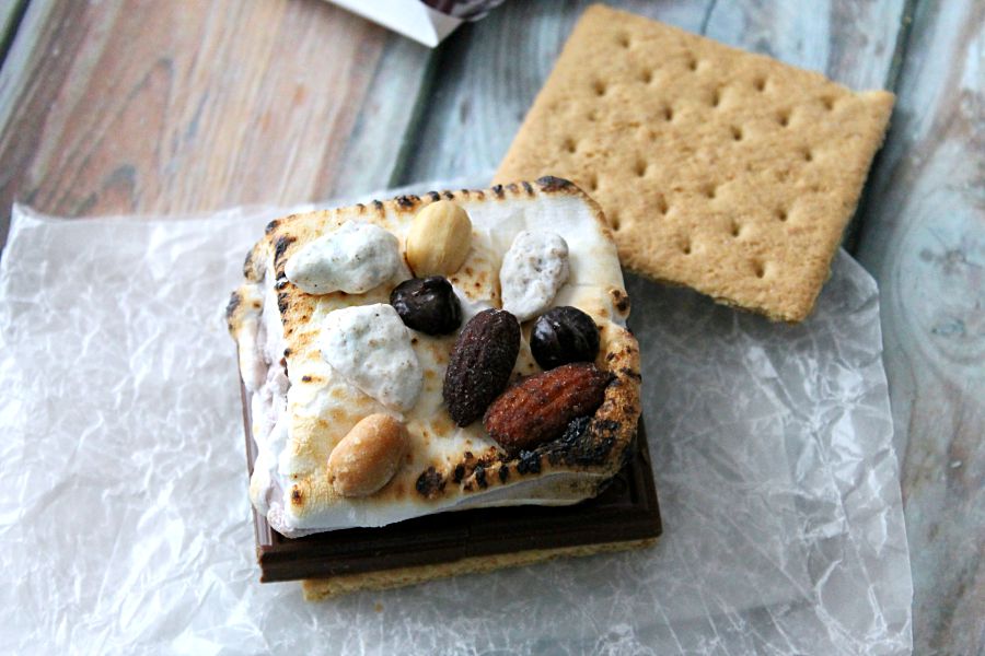 Trail Mix S'mores #LetsMakeSmores #CollectiveBias