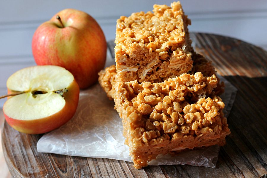 Caramel Apple Rice Krispies