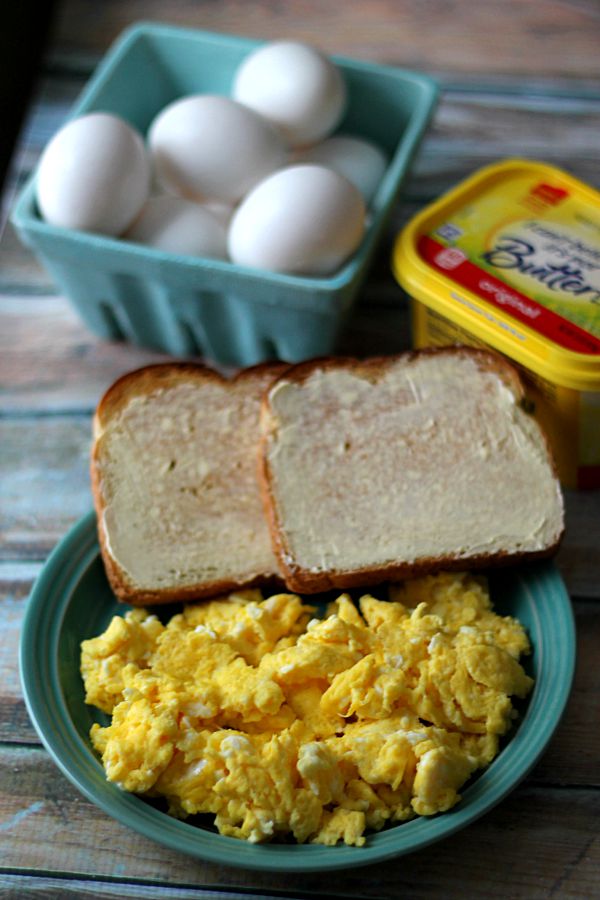 Fluffy Eggs for breakfast