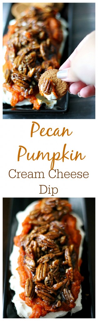 Pecan Pumpkin Cream Cheese Dip