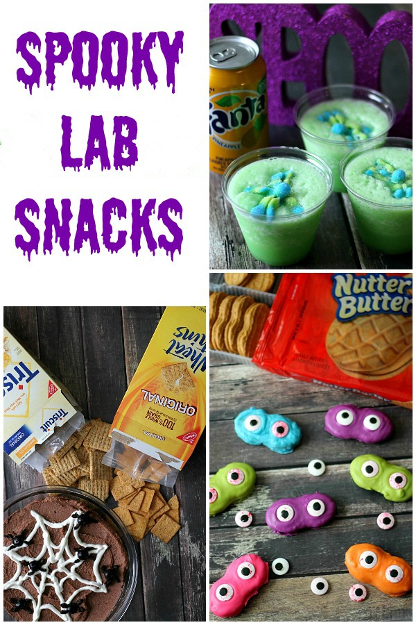 Spooky Lab Snacks, yum!