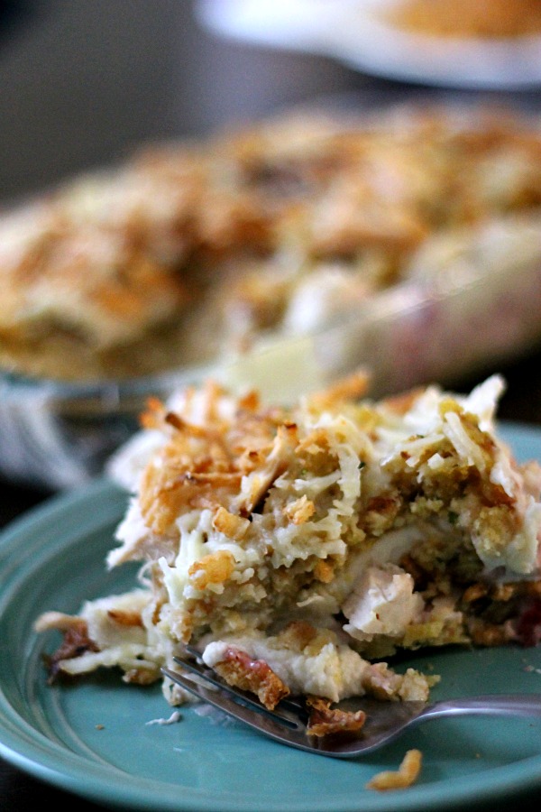 Thanksgiving Leftover Casserole